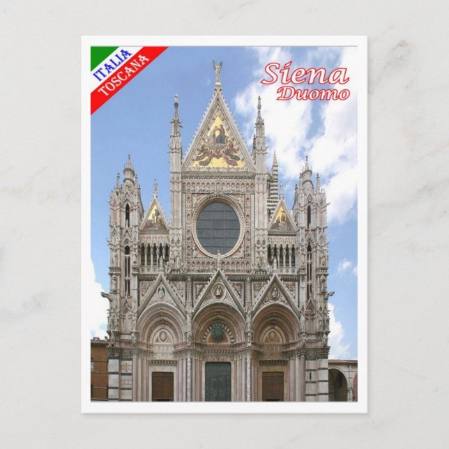 Italy - Tuscany - Siena - Cathedral - Postcard (Front)