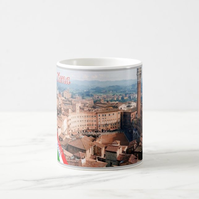 Italy - Tuscany - Siena - Piazza Del Campo - Coffee Mug (Center)