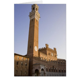 Italy, Tuscany, Sienna. Torre del Mangia on