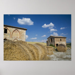 Italy, Tuscany, Tuscan Villa in Spring. 2 Poster
