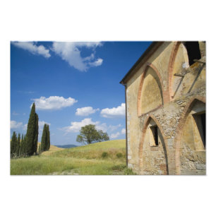 Italy, Tuscany, Tuscan Villa in Spring. Photo Print