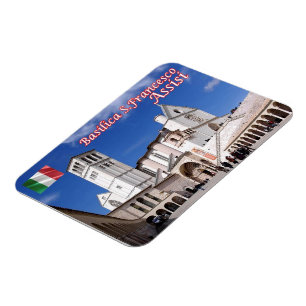 Italy - Umbria - Assisi - Basilica San Francesco - Magnet