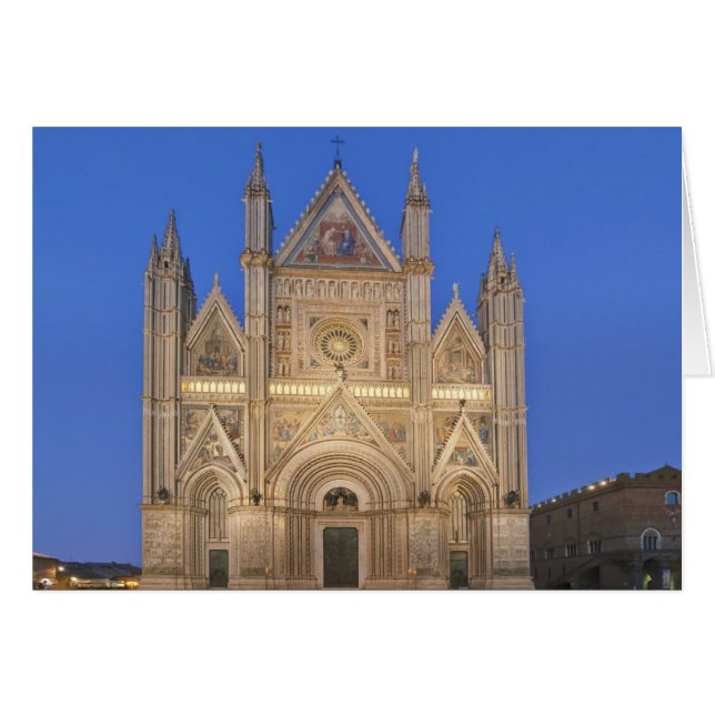 Italy, Umbria, Orvieto, Orvieto Cathedral (Front Horizontal)