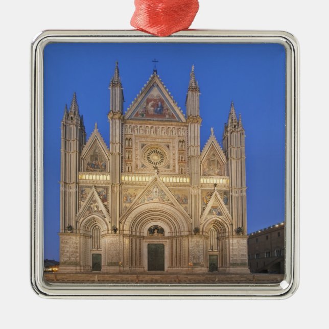 Italy, Umbria, Orvieto, Orvieto Cathedral Metal Ornament (Front)