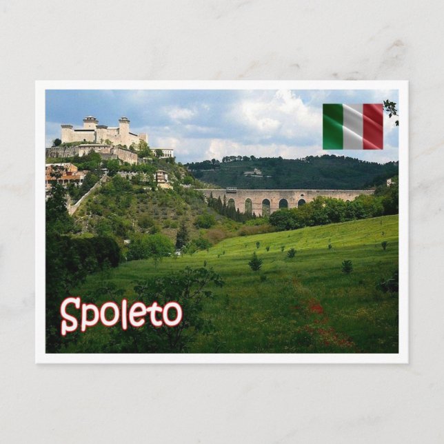 Italy - Umbria - Spoleto - Postcard (Front)
