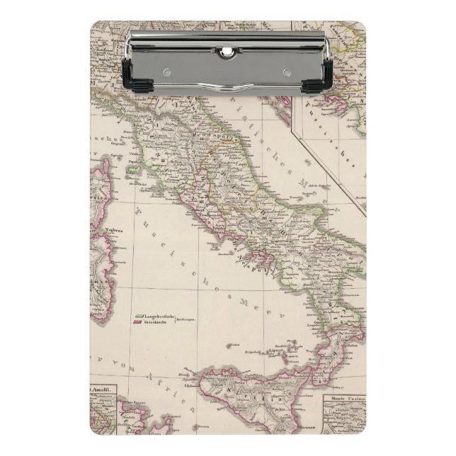 Italy under the Lombards Mini Clipboard (Front)