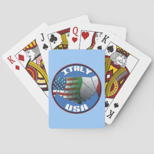 Italy USA Playing Cards