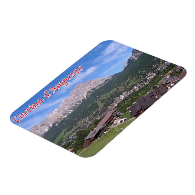 Italy - Veneto - Cortina D Ampezzo - Magnet (Left Side)