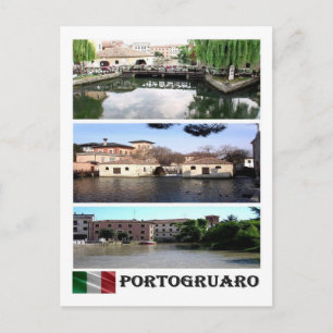 Italy - Veneto - Portogruaro - Mosaic - Postcard