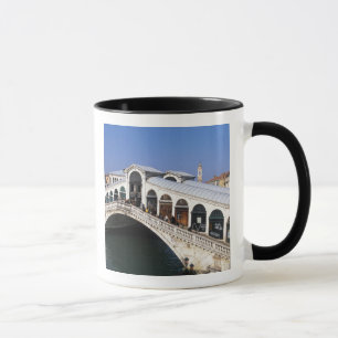 Italy, Veneto, Venice, Rialto Bridge crossing Mug