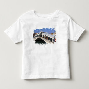 Italy, Veneto, Venice, Rialto Bridge crossing Toddler T-Shirt
