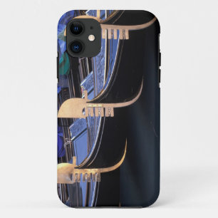 Italy, Veneto, Venice. Row of Gondolas. iPhone 11 Case
