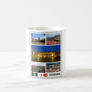 Italy - Veneto - Verona - I Love - Coffee Mug