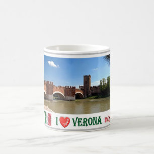 Italy - Veneto - Verona - Ponte di Castel Vecchio Coffee Mug