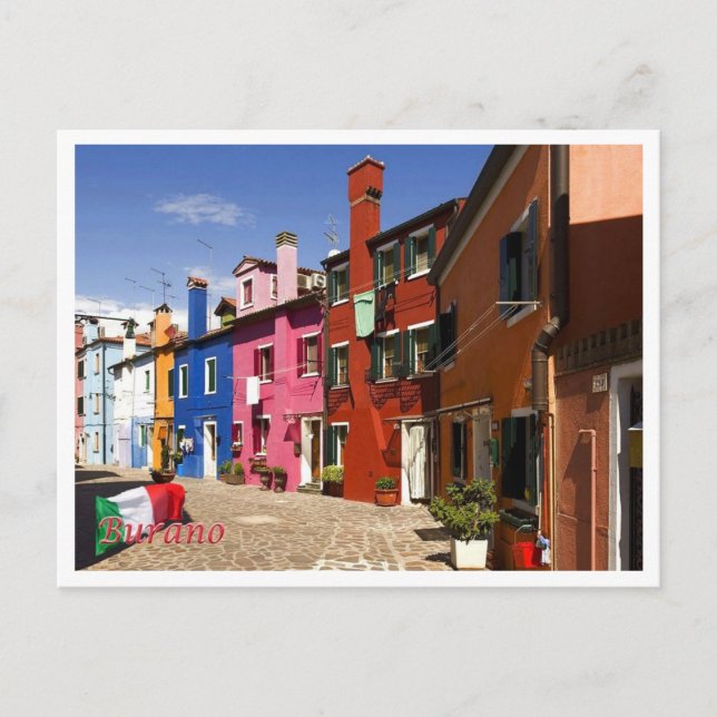 Italy - Venice - Burano - Postcard (Front)