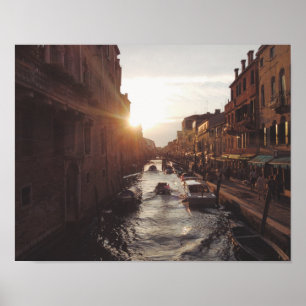 Italy Venice canal Poster