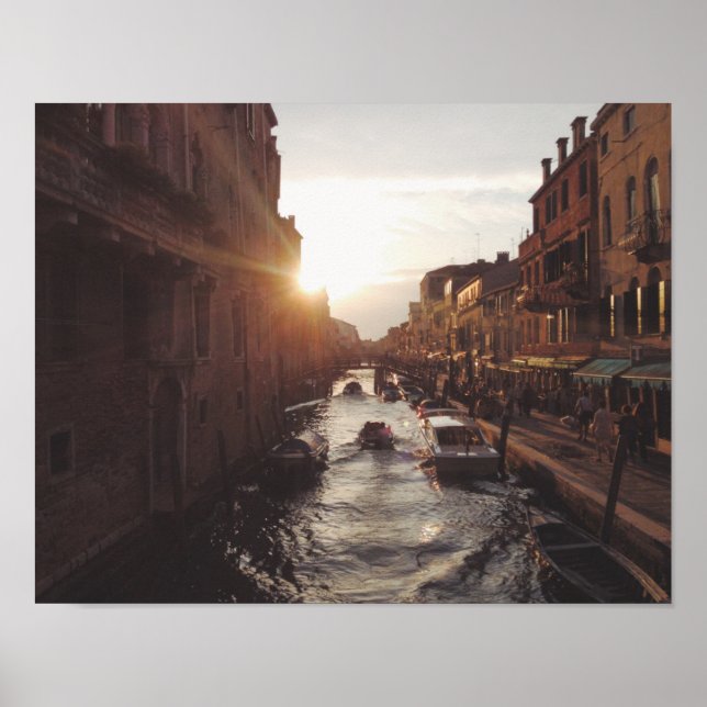 Italy Venice canal Poster (Front)