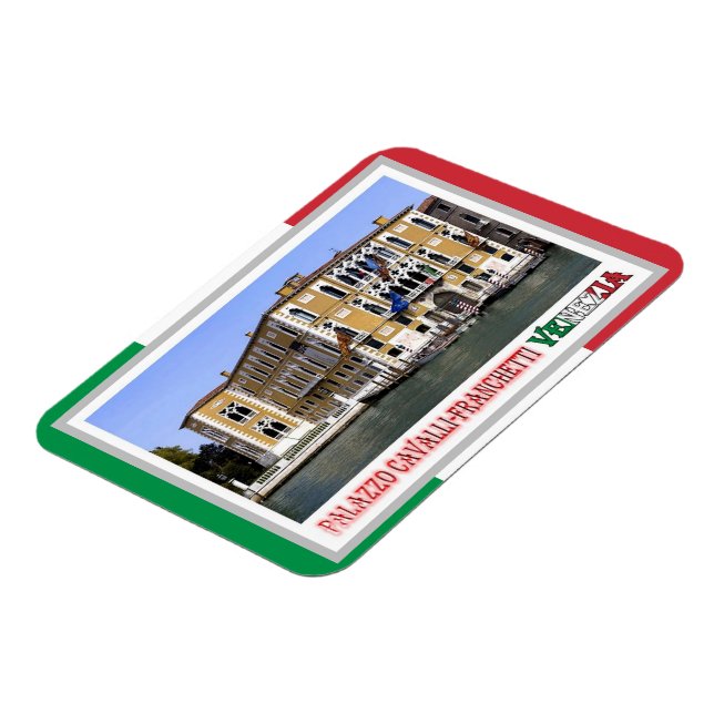 Italy - Venice - Cavalli-Franchetti Palace - Magne Magnet (Left Side)