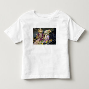 Italy, Venice. Couple dressed in costumes for Toddler T-Shirt