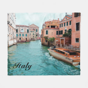 Italy Venice                        Fleece Blanket