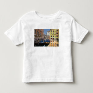 Italy, Venice, gondolas moored along canal Toddler T-Shirt