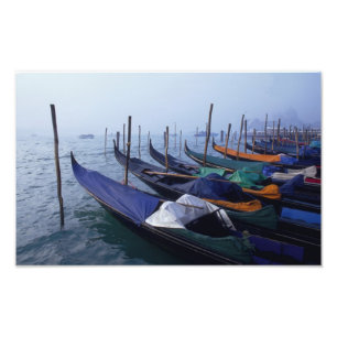 Italy, Venice. Gondolas. Photo Print