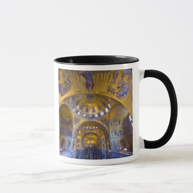Italy, Venice. Interior of St. Marks Cathedral. Mug (Right)