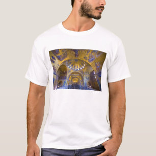 Italy, Venice. Interior of St. Marks Cathedral. T-Shirt