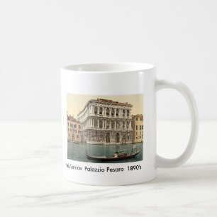 Italy Venice Palazzo Pesaro 1890's Coffee Mug