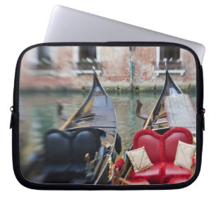 Italy, Venice, Selective Focus of Gondola in the 2 Laptop Sleeve