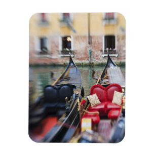 Italy, Venice, Selective Focus of Gondola in the 2 Magnet