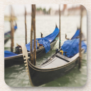 Italy, Venice, Selective Focus of Gondola in the Coaster