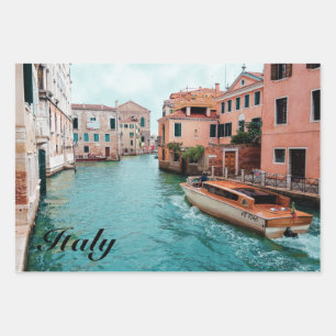 Italy Venice                      Wrapping Paper Sheet