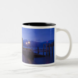 Italy, Verbano-Cusio-Ossola Province, Cannobio. Two-Tone Coffee Mug