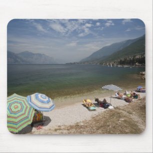 Italy, Verona Province, Brenzone. Lake Garda Mouse Pad