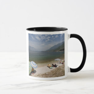 Italy, Verona Province, Brenzone. Lake Garda Mug