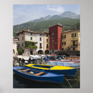 Italy, Verona Province, Malcesine. Cassone old 2 Poster