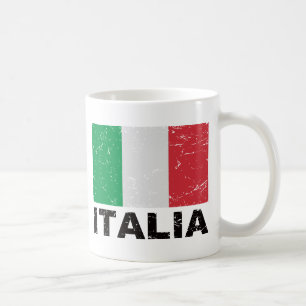 Italy Vintage Flag Coffee Mug