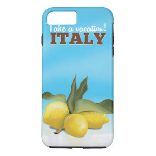 Italy vintage travel poster iPhone 8 plus/7 plus case