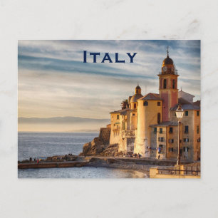 Italy Vintage Travel Tourism Add Postcard