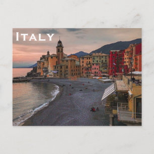Italy Vintage Travel Tourism Add Postcard