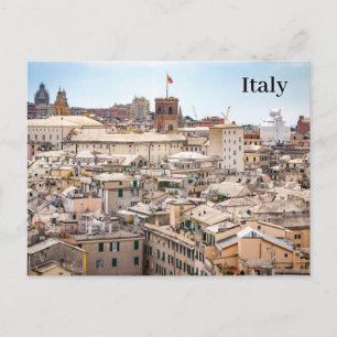 Italy Vintage Travel Tourism Add  Postcard