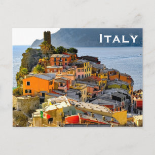 Italy Vintage Travel Tourism Add Postcard