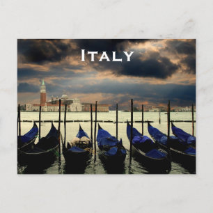 Italy Vintage Travel Tourism Add Postcard