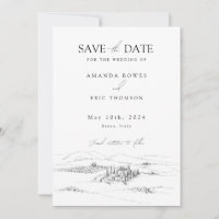 Italy Wedding Save the Date