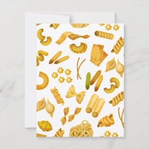 Italy's most popular foods holiday card