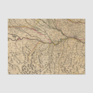 Italy's Po River Valley Tissue Paper
