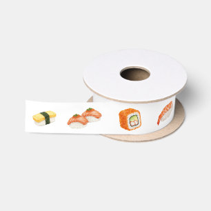 Itamae〈Sushi Chefs) collection ありがとう Japanese Satin Ribbon