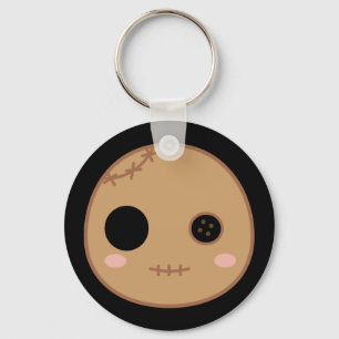 Itami the Voodoo Doll Head Key Ring