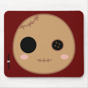 Itami the Voodoo Doll Head Mouse Pad